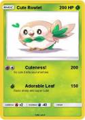 Cute Rowlet