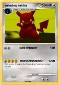 sahadow raichu