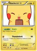 Pikachu LV.