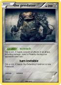 the predator