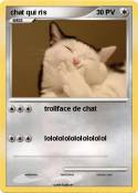 chat qui ris