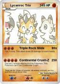 Lycanroc Trio