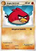 Angry bird red
