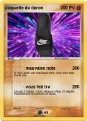 claquette du