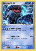 Kyogre LVL EX