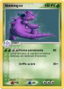 Nidoking ex