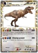 T rex