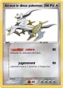 Arceus le dieux