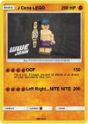 J Cena LEGO