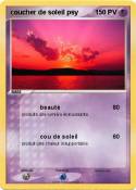 coucher de sole