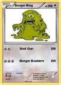 Booger Blog