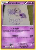 Purple shep