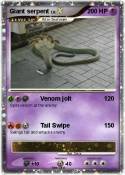 Giant serpent