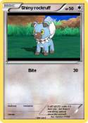 Shiny rockruff
