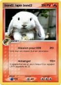 bond2, lapin