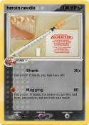 heroin needle