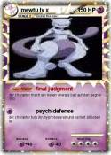 mewtu lv x