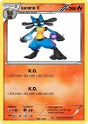 lucario X