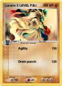 Lucario X LEVEL