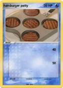 hamburger patty