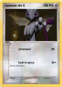 mewtow niv X