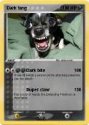 Dark fang