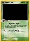 my name is jeff