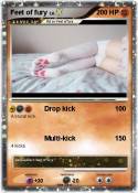 Feet of fury