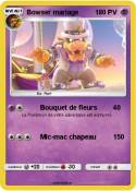 Bowser mariage
