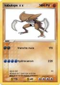 kabutops x x 34