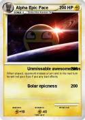 Alpha Epic Face