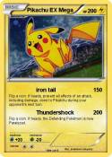 Pikachu EX Mega