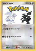 noir et blanc