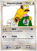 Simpsons google