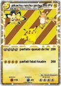pikachu raichu
