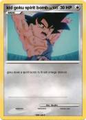kid goku spirit
