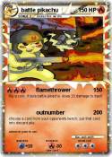 battle pikachu