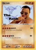 the rock
