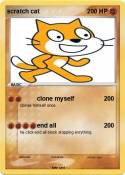 scratch cat