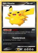 dark Pikachu