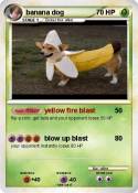 banana dog