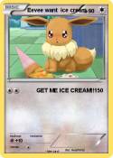 Eevee want ice