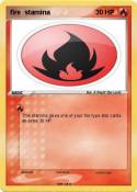 fire stamina