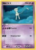 Mew lv. X