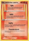The card in