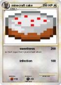 minecraft cake