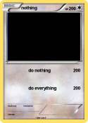 nothing