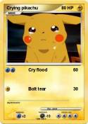 Crying pikachu