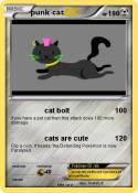 punk cat