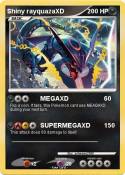 Shiny rayquazaX